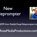 Rosa Media Productions Webcast Thumbnails Teleprompter